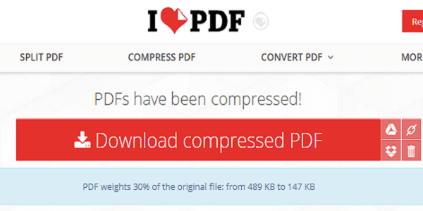giảm dung lượng file PDF online 14