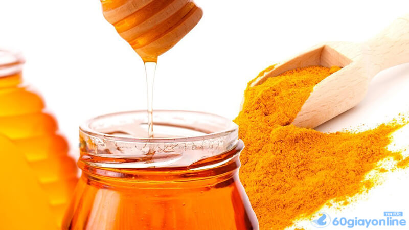 Nghệ và mật ong có chứa rất nhiều dưỡng chất quý