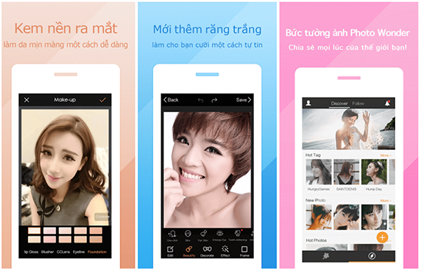 Phần mềm chỉnh sửa ảnh Photowonder Online trên máy tính