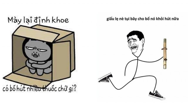 Trào lưu bố em hút rất nhiều thuốc là gì ? Trào lưu Đưa Nhau Đi Trốn