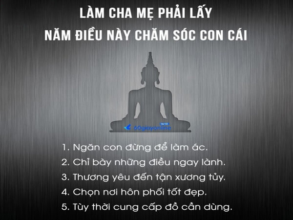 5 điều phật dạy các bậc cha mẹ về cách chăm sóc và giáo dục con cái
