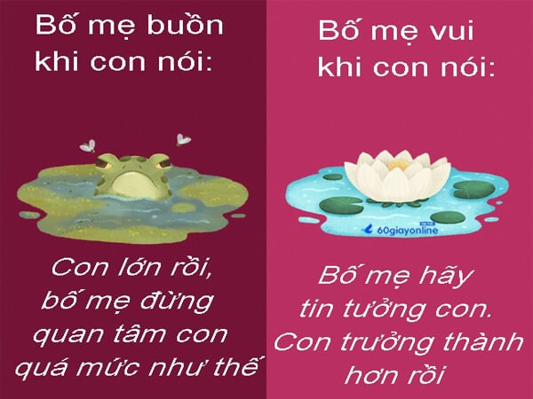 Những câu nói hay về cha mẹ