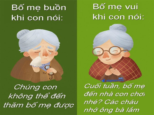 Những câu nói hay về cha mẹ