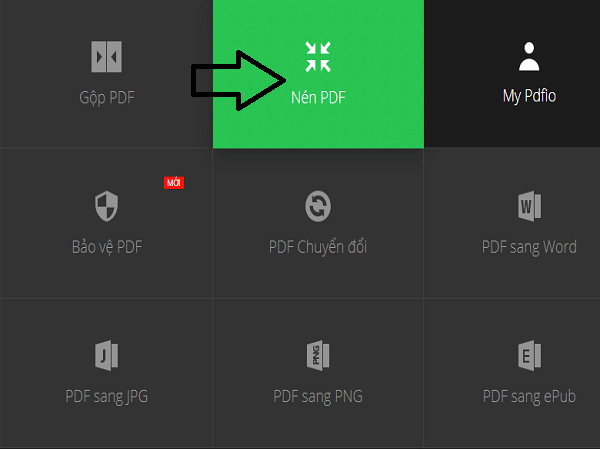 giảm dung lượng file PDF online 31