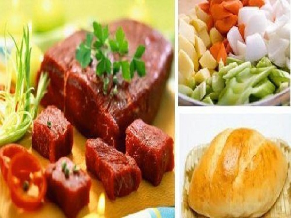 sơ chế nguyên liệu trong cách nấu bò sốt vang