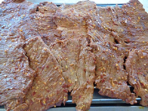 sấy khô thịt bò