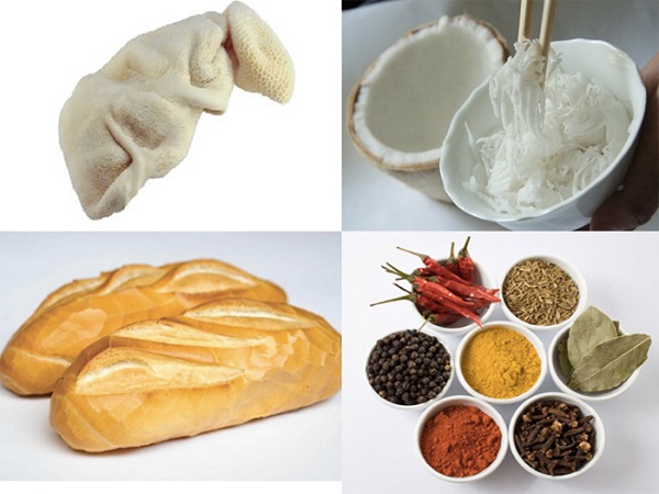 nguyên liệu món phá lấu bò
