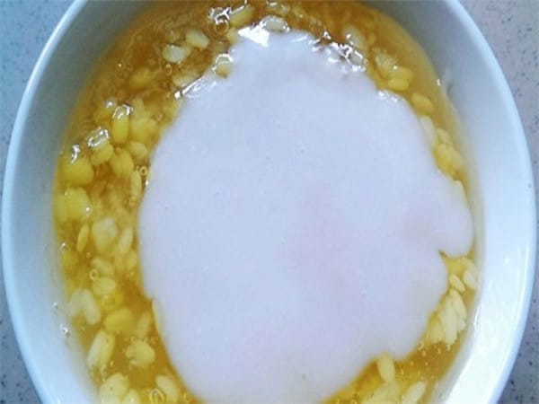chè sắn dây với nước cốt dừa