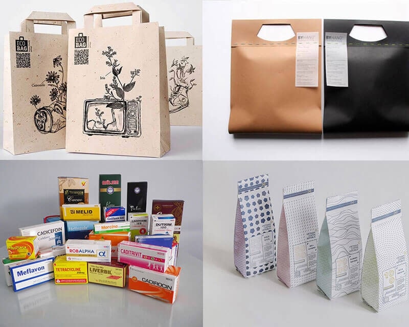 Các loại bao bì in theo yêu cầu phổ biến hiện nay